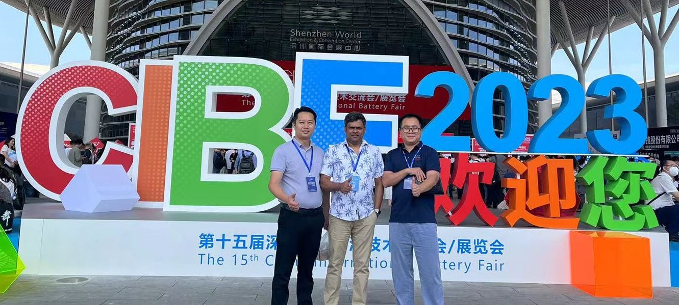 Narendra Srirams at CIBF 2023 in Shenzhen China